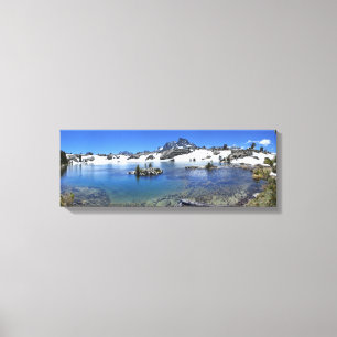 Impressão Em Tela Banner Peak e um Mountain Lake - Sierra Nevada