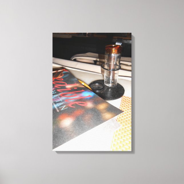 Impressão Em Tela Bar Barbounia (Frente)