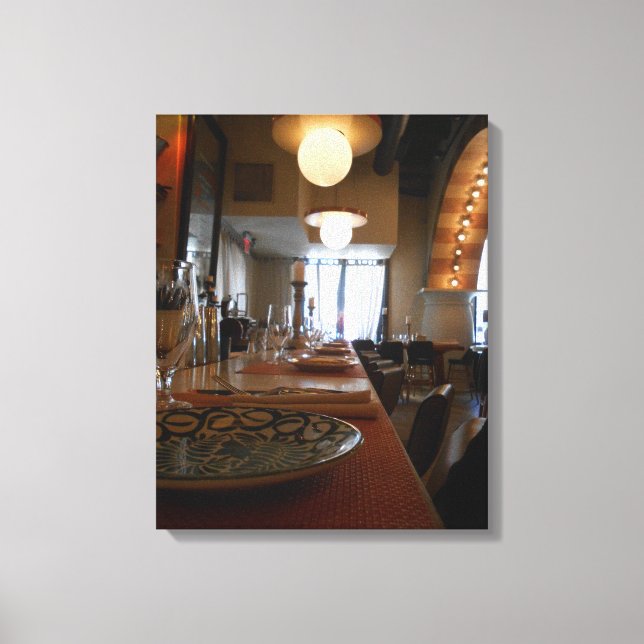 Impressão Em Tela Bar Barbounia (Frente)