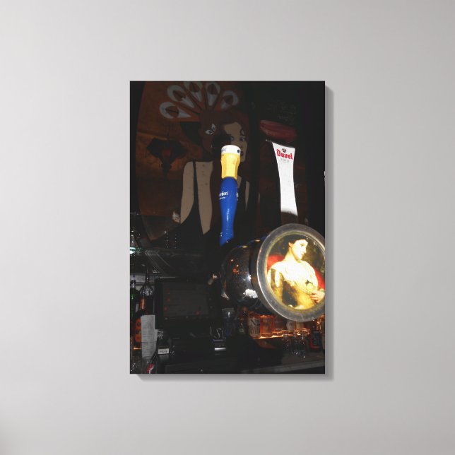 Impressão Em Tela Bar Lilil (Frente)