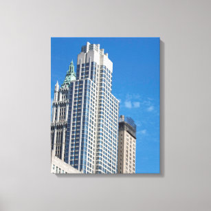 Impressão Em Tela Barclay Tower Manhattan Nova Iorque