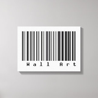 Impressão Em Tela Barcode Art - Wall Art