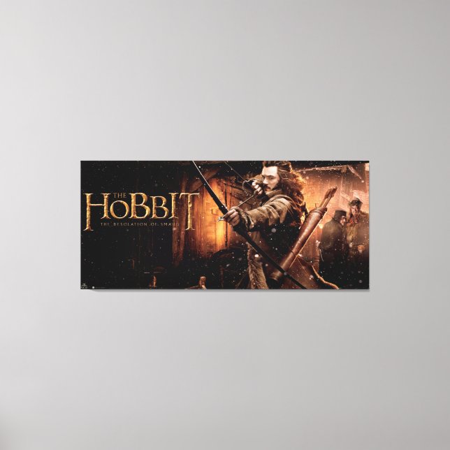 Impressão Em Tela BARD BOWMAN™ e Characters Movie Poster (Frente)