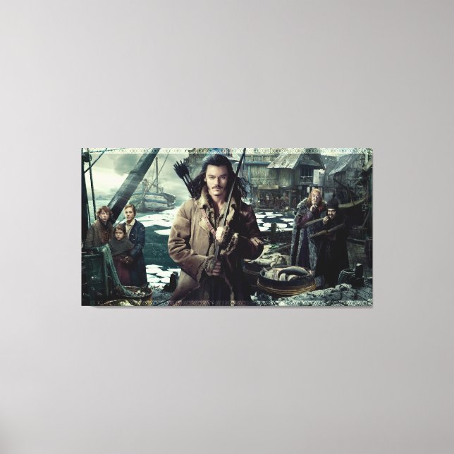 Impressão Em Tela BARD THE BOWMAN™ in Laketown (Frente)