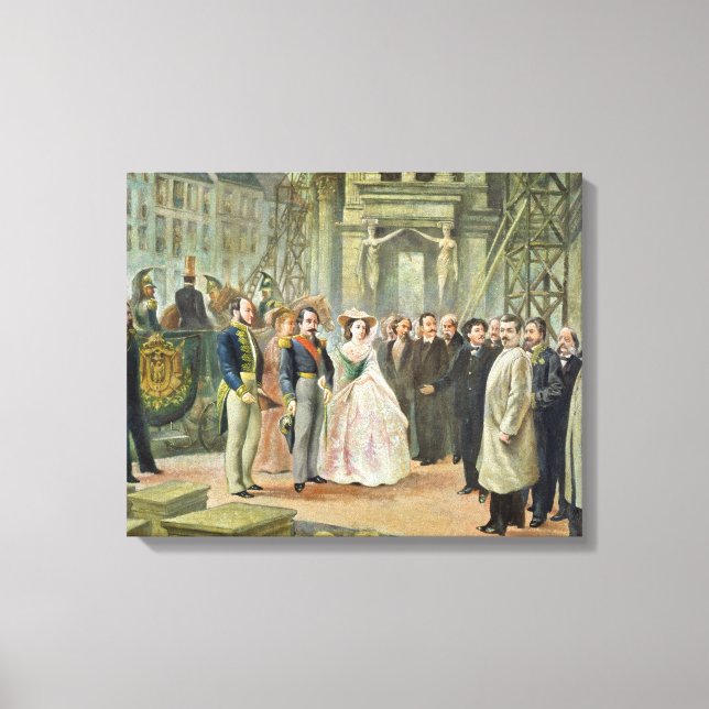 Impressão Em Tela Baron Georges-Eugene Haussmann (Frente)