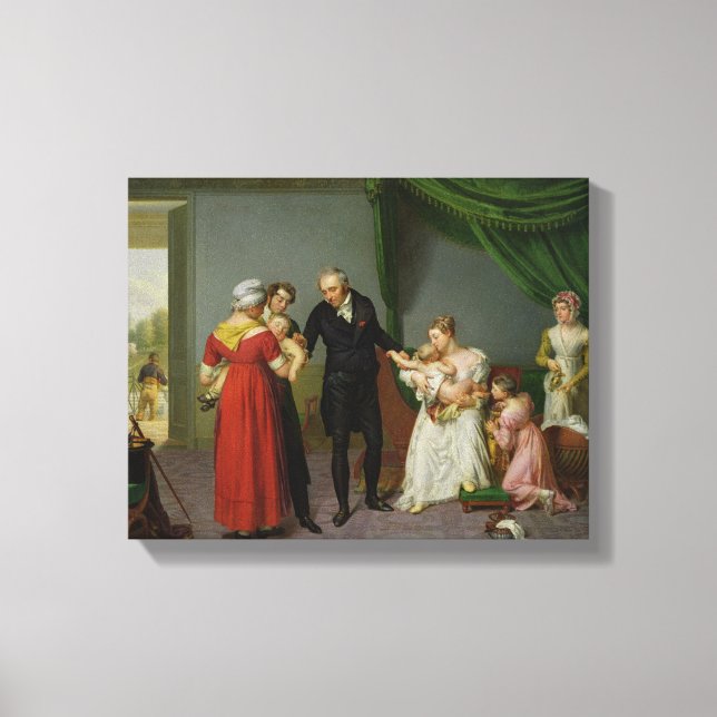 Impressão Em Tela Baron Jean Louis Alibert (Frente)