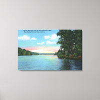 Bartlett Carregar Club View of Upper Saranac Lake