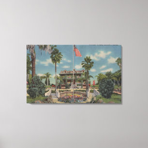 Impressão Em Tela Bartow, Florida - vista da casa da maravilha e