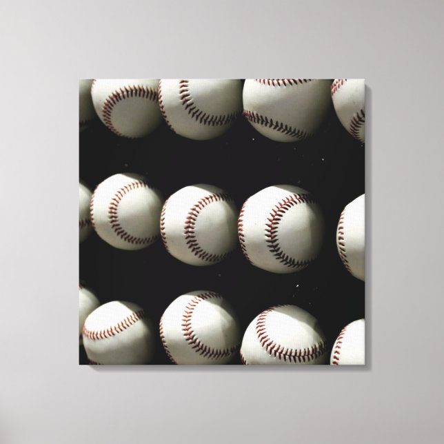 Impressão Em Tela Baseballs (Frente)