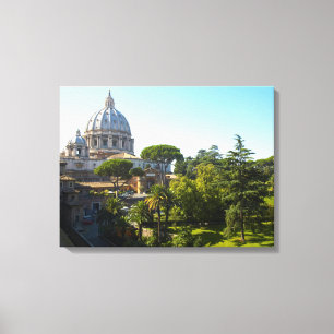 Impressão Em Tela Basílica de São Pedro, Cidade do Vaticano, Roma, I