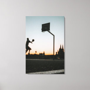 Impressão Em Tela Basquete