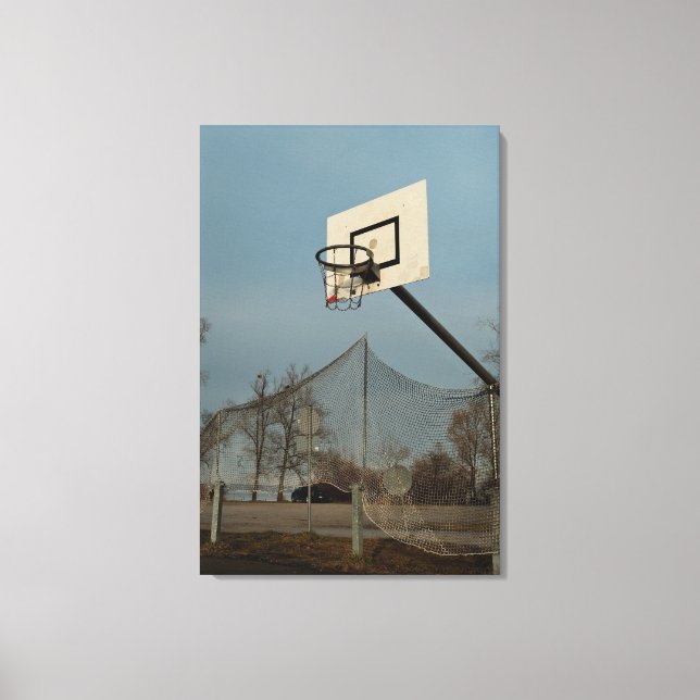 Impressão Em Tela Basquete bonito (Frente)