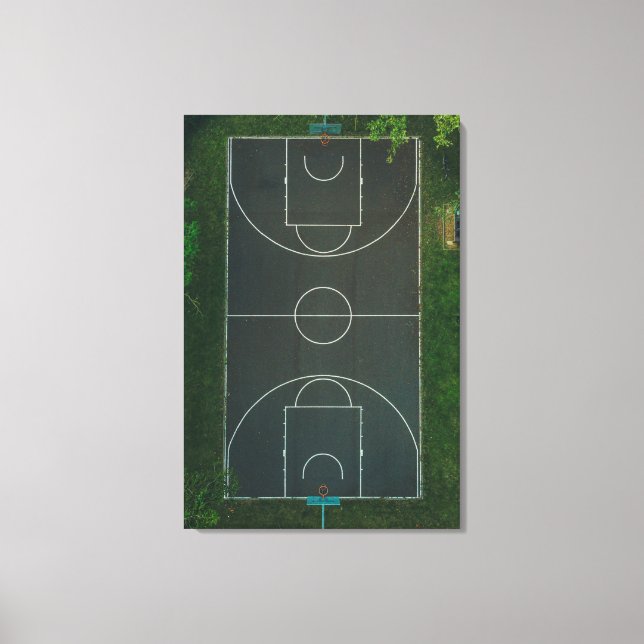 Impressão Em Tela Basquete bonito (Frente)