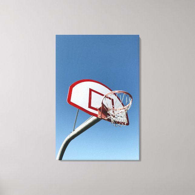Impressão Em Tela Basquete Incrível (Frente)