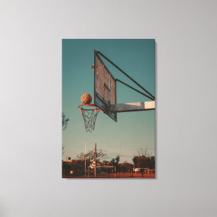 Impressão Em Tela Basquete legal