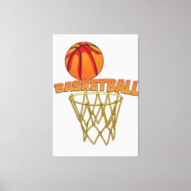 Impressão Em Tela Basquetebol (Frente)