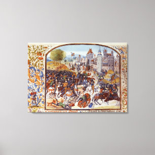 Impressão Em Tela Batalha da cruz de Neville do cem