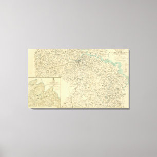 Impressão Em Tela Batalha de Chancellorsville