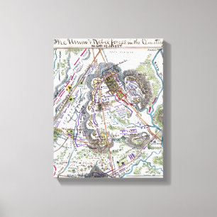 Impressão Em Tela Batalha de Gettysburg 2