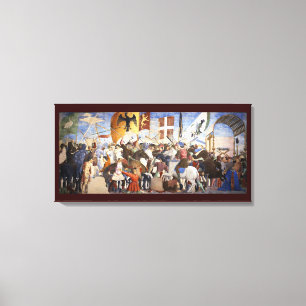Impressão Em Tela BATALHA DE HERACLIUS por Piero Della Francesca
