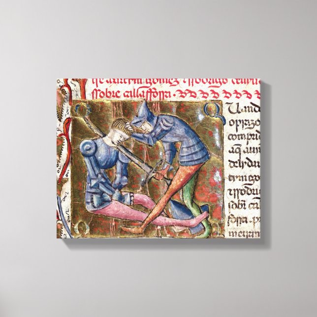 Impressão Em Tela Batalha Martin Gomez El Cid 'Crônicas de (Frente)