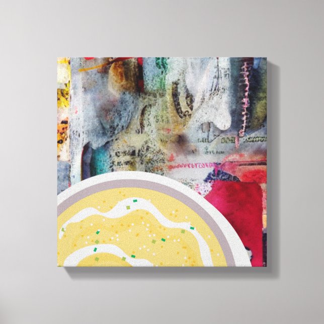 Impressão Em Tela Batatas amassadas (Frente)