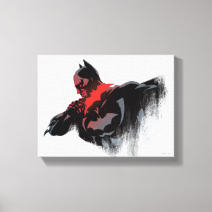 Impressão Em Tela Batman Crimson Batarang