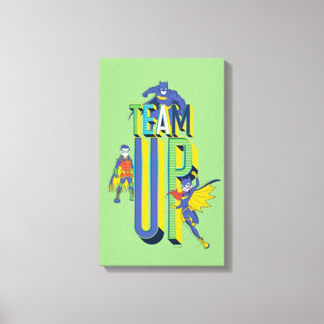 Impressão Em Tela Batman | Equipe Acima (Frente)