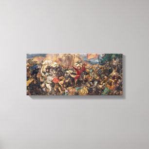 Impressão Em Tela Battle of Grunwald (Medieval Military Scene) (War)