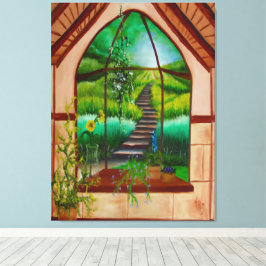 Impressão Em Tela Bay Window