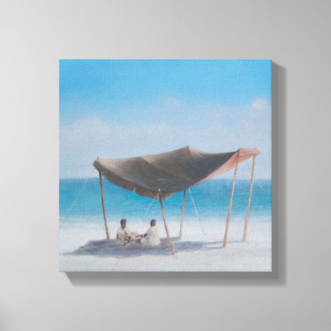 Impressão Em Tela Beach Tent 2012 2 (Frente)