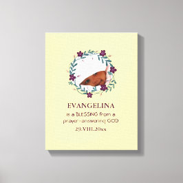 Impressão Em Tela Bebê | ABRAÇO DE DEUS | Rua | Galeria de Fotografi