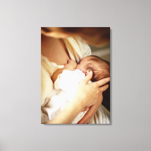 Impressão Em Tela Bebé amamentando da mãe (1-3 meses)
