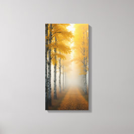 Impressão Em Tela Beco da árvore de aves