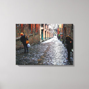 Impressão Em Tela Beco da pastilha elástica