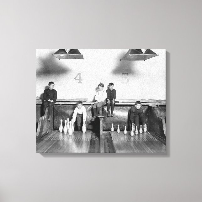 Impressão Em Tela Beco de Arcade, 1909 (Frente)