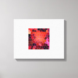 Impressão Em Tela Bee Hive Red