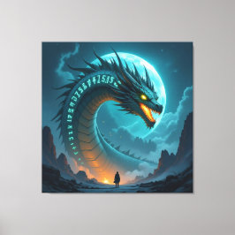 Impressão Em Tela Begegnung mit dem Himmelsdrachen