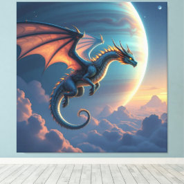 Impressão Em Tela Begegnung mit dem Himmelsdrachen