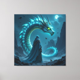 Impressão Em Tela Begegnung mit dem Himmelsdrachen