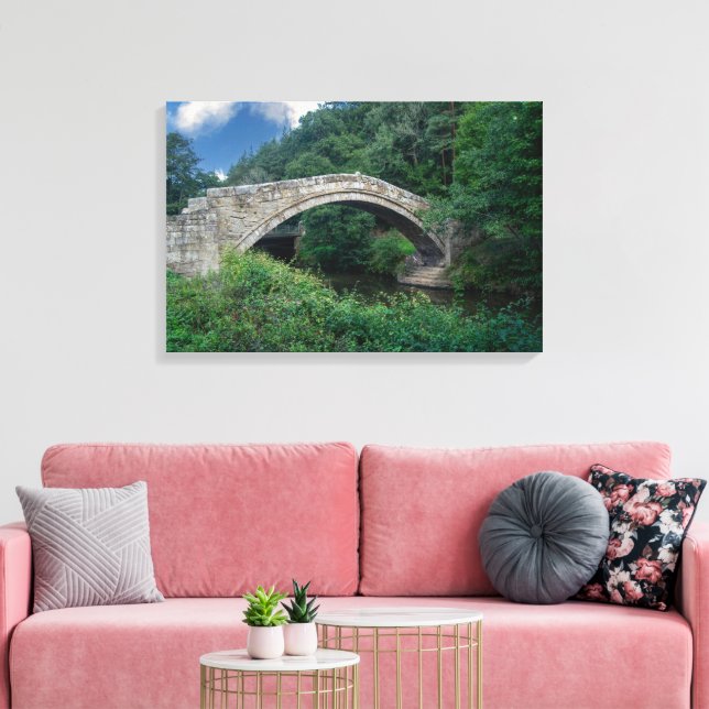 Impressão Em Tela Beggar's Bridge, Glaisdale (Insitu(Sala de estar))