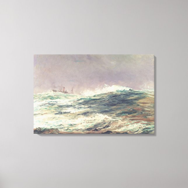 Impressão Em Tela Bei, Longo Alcance, 1881 (Frente)