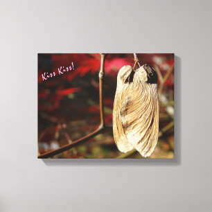 Impressão Em Tela Beijo do beijo!