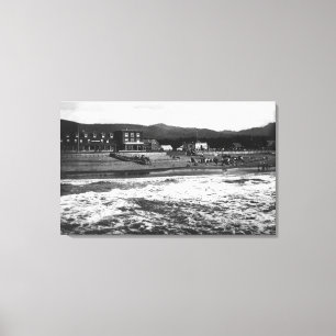 Impressão Em Tela Beira-mar, fotografia da praia de Oregon e do