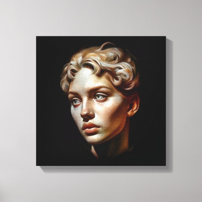 Impressão Em Tela Bela (Frente)