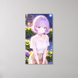 Impressão Em Tela Bela Arte Animada.