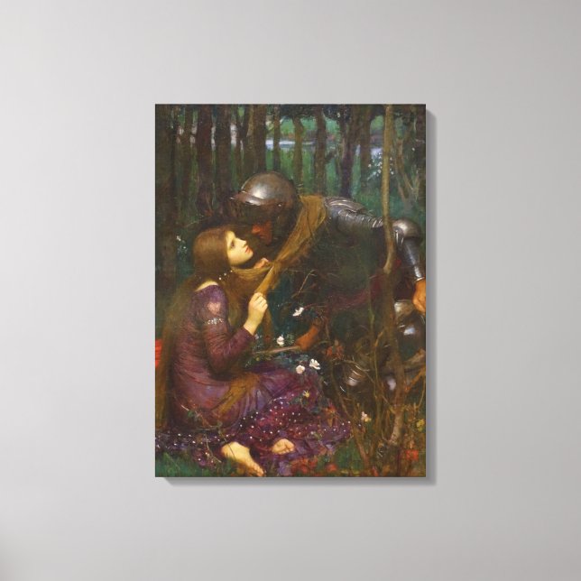 Impressão Em Tela Bela Senhora Sem Pena (Frente)