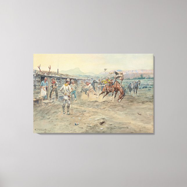 Impressão Em Tela Belas artes O Pé do concurso de Charles Marion Rus (Frente)