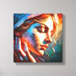 Impressão Em Tela Beleza difícil