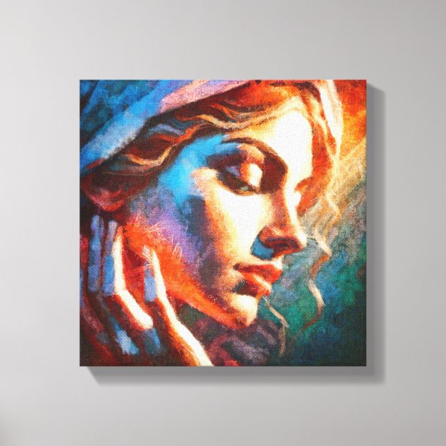 Impressão Em Tela Beleza difícil (Frente)